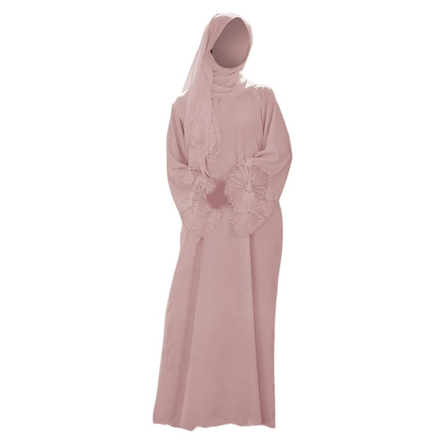 Vestido de oración de túnica musulmana ropa tradicional del Vestido musulmán Mujeres M
