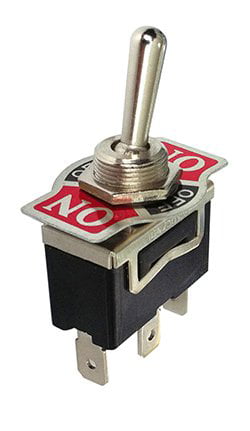 TOGGLE SWITCH  SPDT ON OFF - ON MOMENTARY 