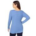 thumbnail image 2 of Jessica London Women's Plus Size V-Neck Ribbed Sweater, 2 of 5