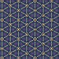thumbnail image 1 of Ahgly Company Machine Washable Indoor Square Transitional Blue Area Rugs, 7' Square, 1 of 7