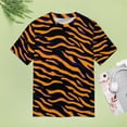 thumbnail image 4 of Animal Print Patterns T Shirts Basic T-Shirt Short Sleeve Ladies Tee Shirt Summer Graphic Clothing, 4 of 6