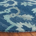 thumbnail image 3 of SAFAVIEH Anatolia Jamaar Floral Area Rug, Navy, 6' x 6' Round, 3 of 7
