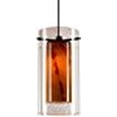 thumbnail image 2 of Cal Lighting UP-1053/6-RU Glass and Metal Pendant with Brushed Steel, 2 of 2