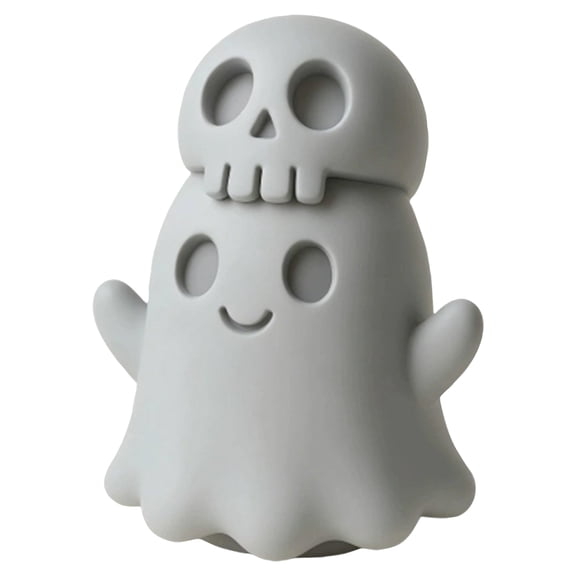Halloween Ghost Decorations 3.5 X 3 X 3 Inch Spooky Cute Ghost Halloween Decor for Desk Table Home Office Halloween Party 1 Piece