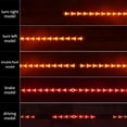 thumbnail image 3 of Led Tailgate Light Bar Strip，It Features Steering and Reversing Functions, and Adopts A Dynamic Amber Taillight Arrow Design, Suitable for All Vehicle Models., 3 of 9