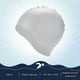 thumbnail image 4 of Uxcell Gorro de Natación de Silicona 1-Pack para Mujeres y Hombres, Sombrero de Natación Impermeable No Deslizante Duradero [Plateado], 4 of 6