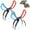 2*2, variant on Metal Fishing Pliers Gripper, Non-Slip Fish Grabber Tool, Multifunctional Fish Grips Clamp for Catch and Release, Lightweight Fishing Accessories