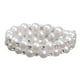 thumbnail image 1 of Pulsera elástica Perfecl con perlas y diamantes de imitación 2 hileras, 1 of 8