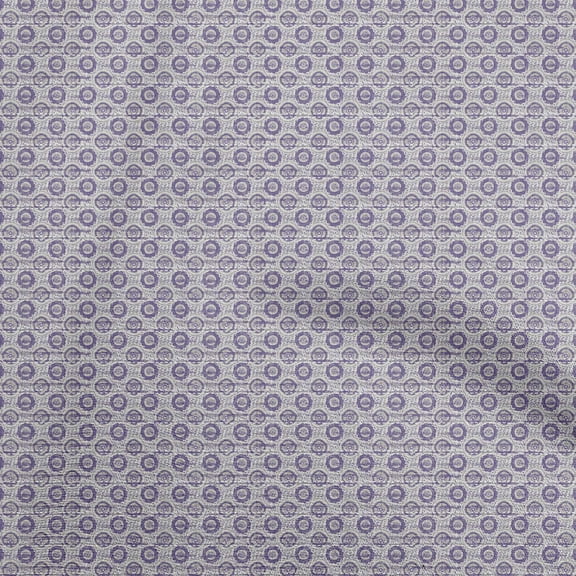 oneOone Rayon Medium Purple Fabric Texture Quilting Supplies Print Sewing Fabric By The Yard 56 Inch Wide