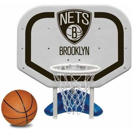 Poolmaster Brooklyn Nets NBA Pro Rebounder-Style Poolside Basketball Game