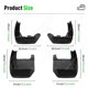 thumbnail image 2 of unique For Honda Odyssey(US) 2014 2015 2016 2017 Fender Mudguard Mud Flaps Guard Splash Flap Mudguards Car Accessories, 2 of 5