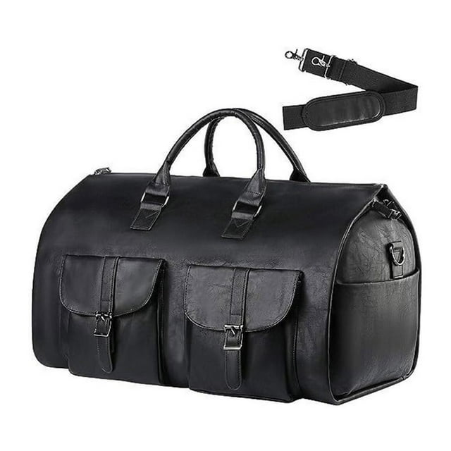 Sac de Voyage Convertible à Transporter Ensemble de Tenue 2 en 1 Sac de Voyage d'Affaires avec Option d'Accrocher Tenue Formelle Rangement sous le Lit avec Roues pour Rangement 40 Rangement de Collège pour Garde-Robe sous le Lit Vêtements