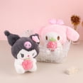 thumbnail image 4 of Kuromi Plyschdockor My Melody Jordgubbsserie Gosedjur Plyschleksak Kuromi, 4 of 5