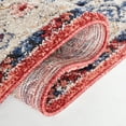 thumbnail image 5 of SAFAVIEH Luna Damjan Oriental Area Rug, Beige/Blue Rust, 6'7" x 6'7" Round, 5 of 8