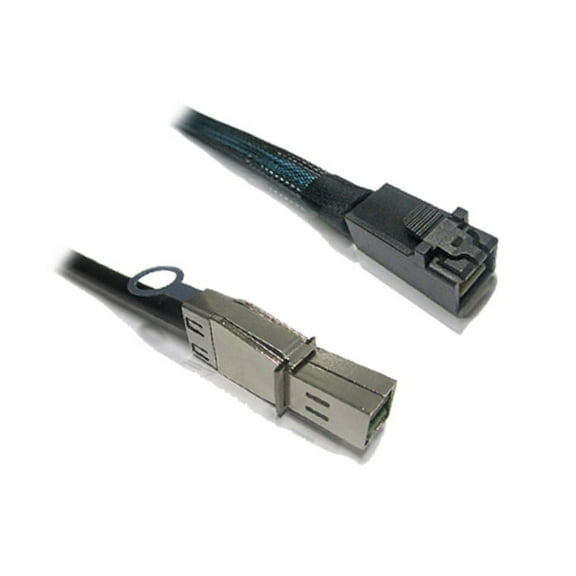External Mini SAS HD SFF-8644 to mini SAS HD SFF-8643 DATA Server Raid Cable LSZH - 0.5 Meter