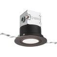 thumbnail image 5 of Lithonia Lighting 4JBK ADJ 30K 90CRI ORB M6 Round 3000K 90 CRI 4" Baffle Canless Kit, Adjustable Gimbal, Oil Rubbed Bronze, 5 of 8