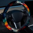 thumbnail image 2 of Wolf 14.5 Inch Printing PVC Leather Car Wheel Covers Steering Wheel Cover Auto Accessories, 2 of 6