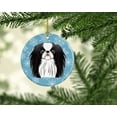 thumbnail image 2 of Carolines Treasures BB1664CO1 Snowflake Japanese Chin Ceramic Ornament, 2 of 3