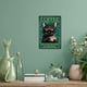 thumbnail image 5 of Letrero de hojalata de gato negro con texto "Café porque matar está mal", póster de metal vintage, mural de arte retro, placa de pintura de hierro colgante, animales divertidos, 5 of 7