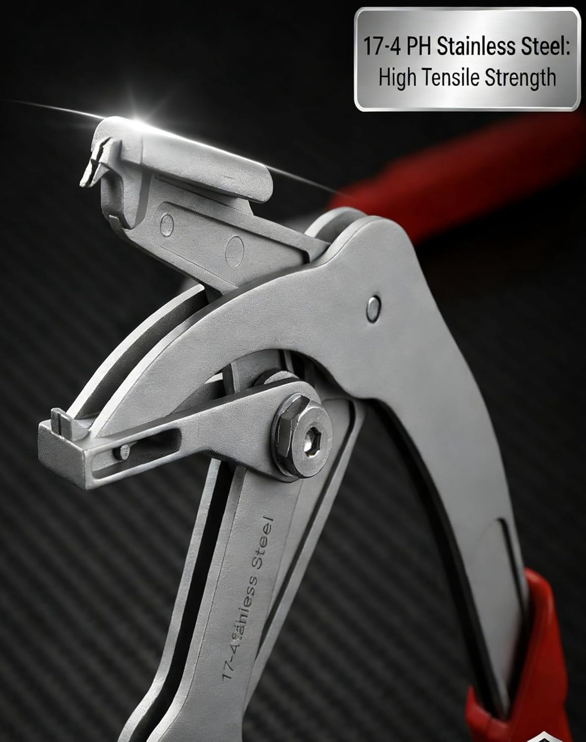 Plastic Clip Tool, Automotive Clip Removal Tool, Heavy Duty Car Clip Pliers, Removal Pliers for Fasteners, Trim & Panel Removal, Four-Point Support, Damage-Free Lifting Auto Repair Tool