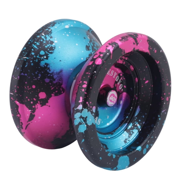 AO1 New Butterfly Metal Alloy Aluminum Yoyo Professional with 10 Ball Kk Bearing High Speed Yo Classic Toys 4