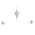 thumbnail image 2 of Hbdhejl Halloween Luminous Face Gems,Glow In The Dark Rhinestone Temporary Tattoo Gemstones Face Stickers, 2 of 6
