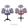 thumbnail image 2 of Niños Niños Jazz Drum Set Kit Musical Instrumento Educativo Juguete, 2 of 7