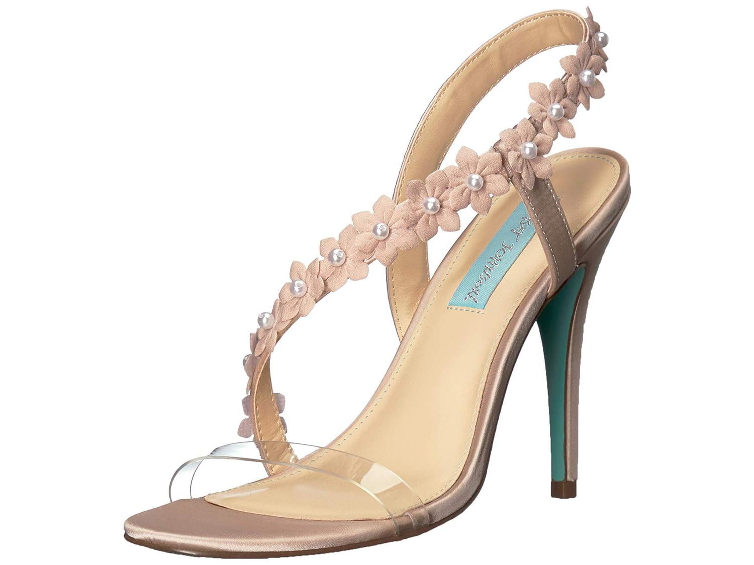 betsey johnson floral sandals