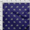 thumbnail image 2 of oneOone Cotton Flex Fabric Elephant Block Print Fabric BTY 40 Inch Wide, 2 of 4