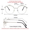 thumbnail image 4 of LifeArt Blue Light Blocking Computer Reading Glasses with Transparent Lens for Women/Men, 4 of 7