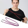thumbnail image 4 of Cadena para correa para gafas, cordón para gafas, cordón para gafas de terre, cordón para anteojos, correas para el cuello, cordón para gafas, - púrpura Macarena Correas para anteojos, 4 of 7