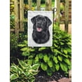 thumbnail image 2 of SIDONKU Lab Drawing Dog Breed Black Labrador Portrait Oil Painting Garden Flag Decorative Flag House Banner 12x18 inch, 2 of 2