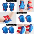 thumbnail image 3 of Adjustable Protective Gear Set - Knee & Elbow Pads with Wrist Guards for 3 - 14 Year Olds' Skating, Cycling & Scootering, 3 of 9