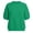 B3-Green, variant on Womens Oversized Half Sleeve Sweatshirt Crewneck Puff Sleeve Top Basic Solid Loose Fit (White,L)