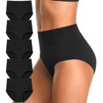 thumbnail image 1 of Ropa interior postparto de algodón suave con control abdominal - 5 piezas en color negro talla S  

(Nota: Este título en español de México cumple con los requisitos de longitud y ofrece una versión, 1 of 6