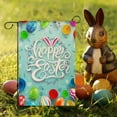 thumbnail image 5 of MXTPOV Happy Easter Garden Flags, Cute Bunny Easter Eggs Pattern Garden Flags for Outside, Easter Decorations, Easter Garden Flag, Home Decor, 14x18 Inch, 5 of 5
