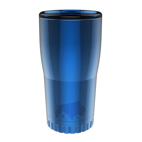 Silver Buffalo Stainless Steel Insulated Tumbler, 20 oz., Blue