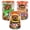 3PC, variant on Plush Bear Squeeze Toy with Removable Mushroom Outfit, Interactive Soft Dress Up Bear Stress Relief Sensory Toy for Desktop Decor, 1 Pack