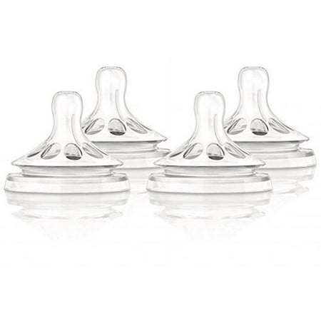 Philips Avent Natural Nipple Variable Flow - 4 Pack