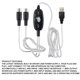 thumbnail image 2 of Cable Midi Usb Adaptador De Cable Midi De Interfaz Usb Negro Con Entrada Y Salida Convertidor De Teclado De Piano Profesional A Pc Con Sintetizador Para Edición De Música matsuzay EL011096-00, 2 of 6