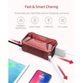 thumbnail image 3 of BESTEK 300W Car Power Inverter DC 12V To 110V AC Pure Sine Wave Dual USB Fast Charge Safety Certification, Red, 3 of 6