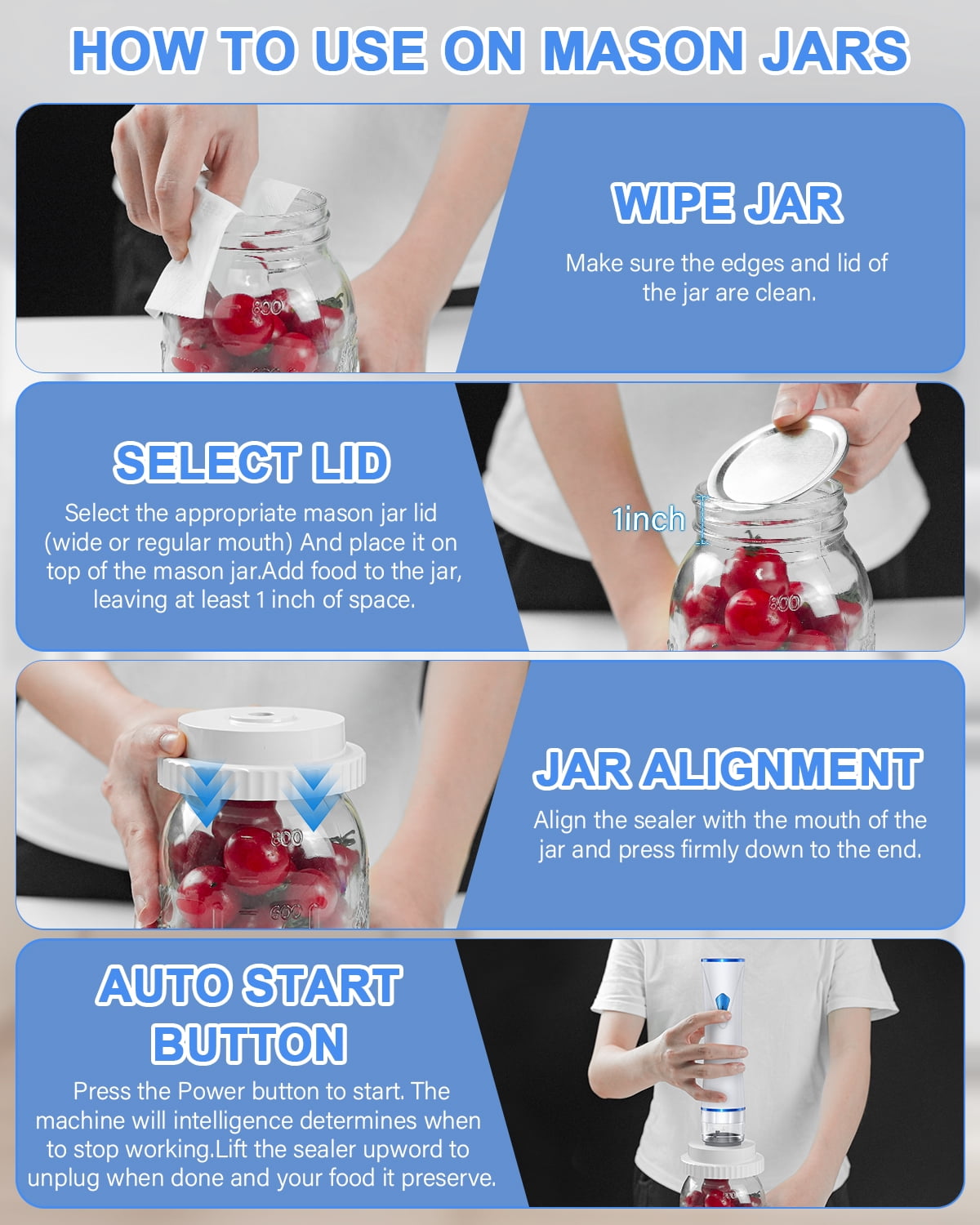 Handheld Vacuum Sealer for Food Vacuum Sealer Machine