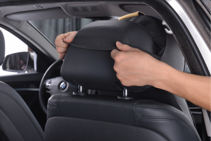 Audew - Modern Car Seat Headrest Pad Memory Foam Pillow Comfort Standard Head Neck Rest Support Cushion Travel - Walmart.com - Walmart.com