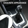 thumbnail image 3 of BIBABLYKE Car Shifter Boot Cover PU Leather Universal for Automatic/Manual Transmission Gear Shifter Knob Shifter Lever Boot, 3 of 7