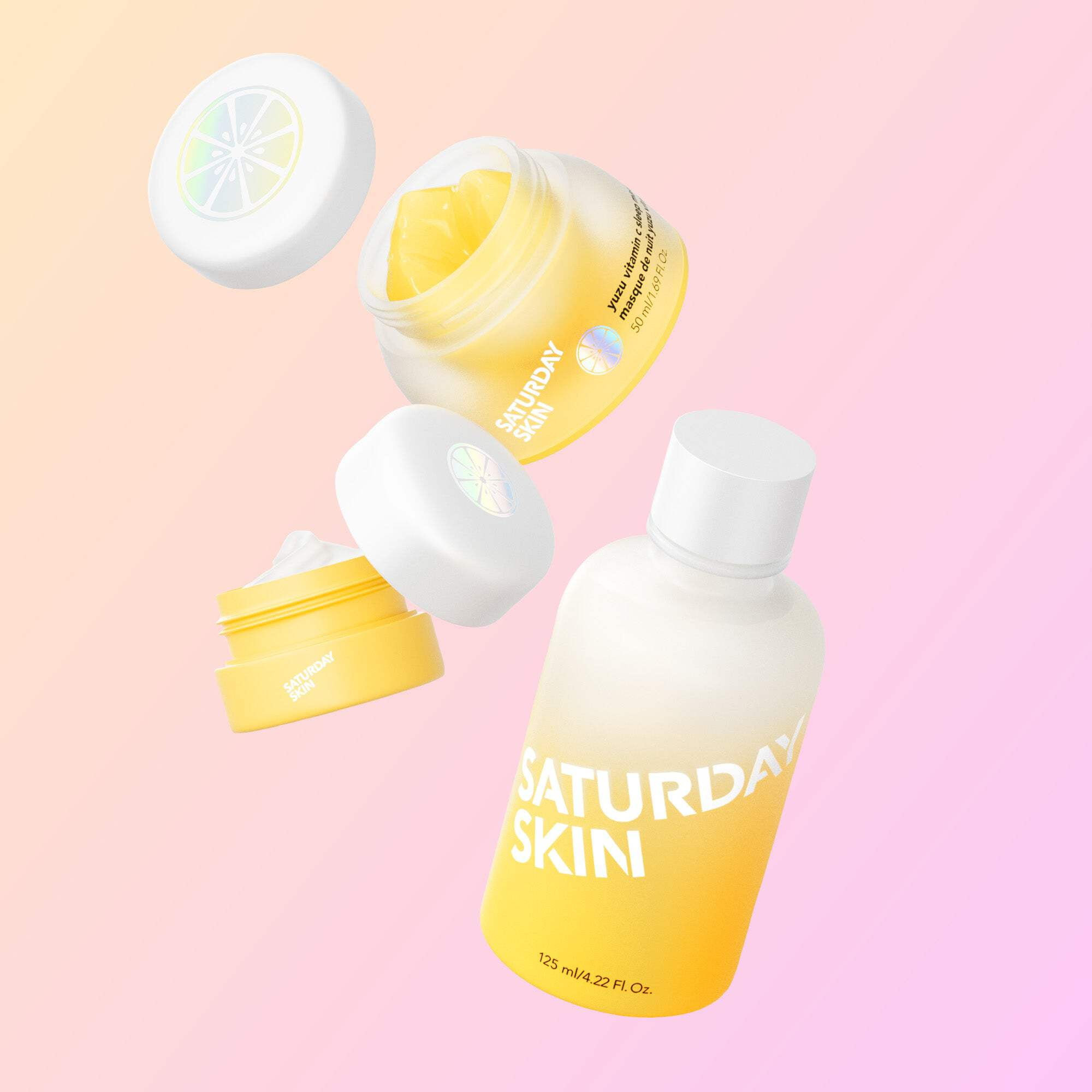 Saturday Skin Yuzu Vitamin C Bright Toner, Liquid