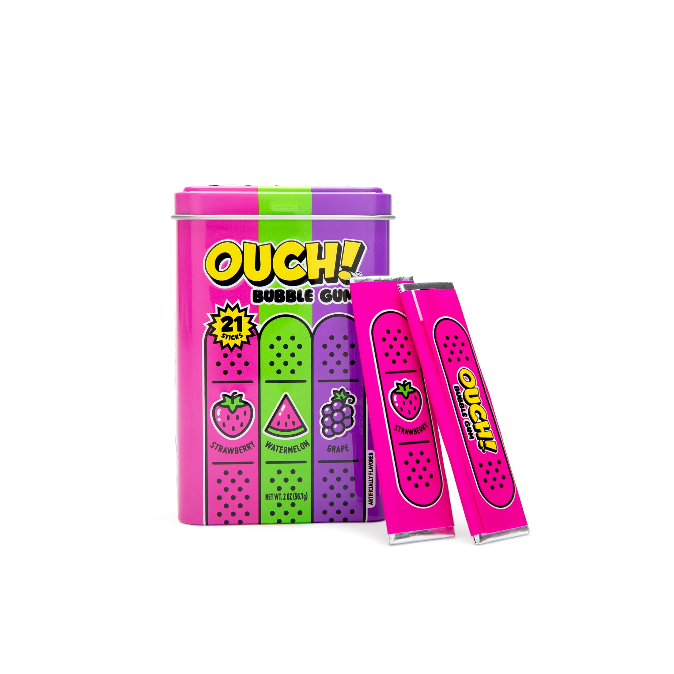 Ouch! Bubble Gum, 2 oz