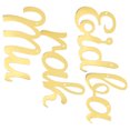 thumbnail image 2 of Khall Letter Banner, Cardboard Letter Banner Clean Design For Home For Collector For Craft Collection For Gift, 2 of 8