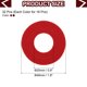 thumbnail image 2 of Uxcell 32PCS Arandelas Anticorrosión para Terminales de Batería, Protectores de Arandelas de Terminal de Batería de Automóvil de Fibra Rojo Negro, 2 of 5