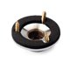 thumbnail image 4 of EeaseMX Placa de conector de botón de correa con pasador de extremo y arandela para guitarra acústica y más (cromada), 4 of 7