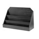 thumbnail image 1 of Soporte para tarjetas de felicitación, portatarjetas de madera, práctico estante de escritorio para tarjetas, soporte para tarjetas para tiendas, Negro, 1 of 8